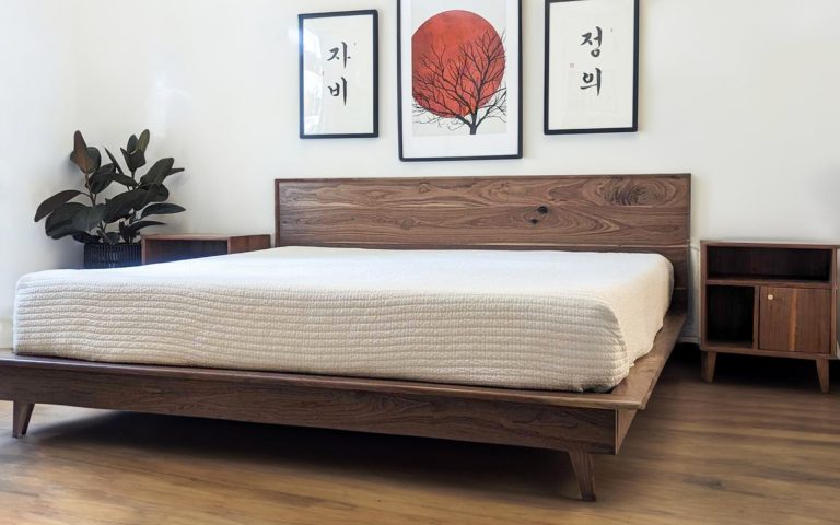 Ashti Bed in bedroom